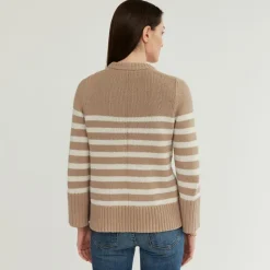State of Cotton NYC Kittery sweater in stripe