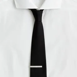 Sterling silver spring-loaded tie bar
