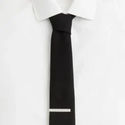 Sterling silver tie clip