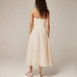 Strapless mixy dress