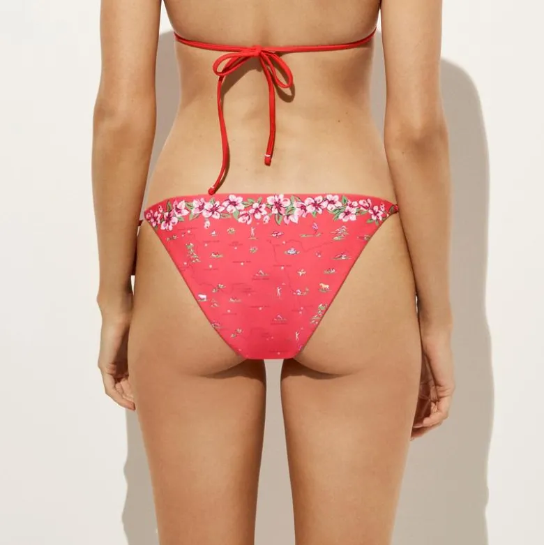 String bikini bottom in map-print Classic Sculpt™