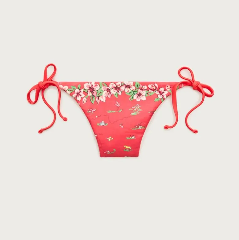 String bikini bottom in map-print Classic Sculpt™