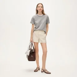 Suit short in Gramercy linen blend