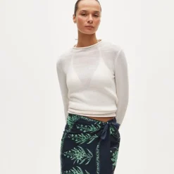 Summer Rollneck™ sweater in linen blend