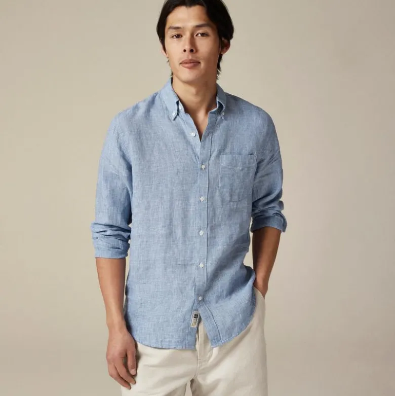Tall Baird McNutt Irish linen shirt