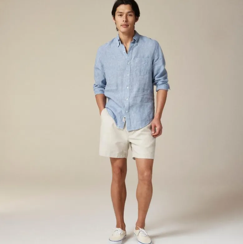 Tall Baird McNutt Irish linen shirt