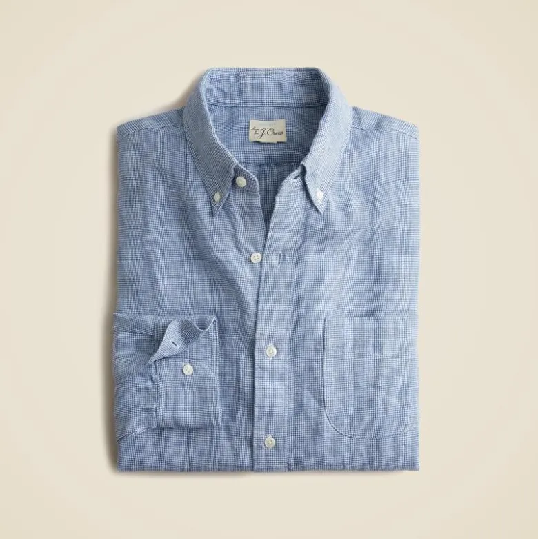 Tall Baird McNutt Irish linen shirt