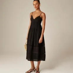 Tall Milano dress in cotton voile
