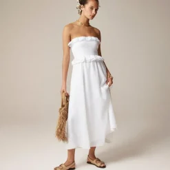 Tall Ravenna dress in ramie