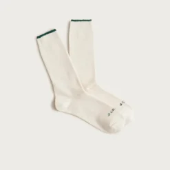 Tipped jersey socks
