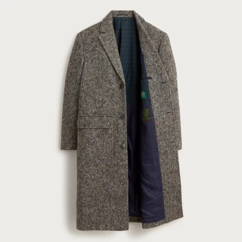 Topcoat in Irish wool