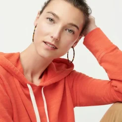 Tortoise hoop earrings
