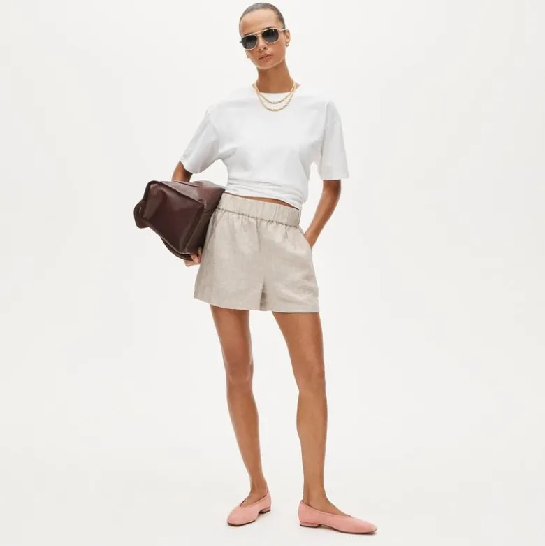 Tropez short in linen