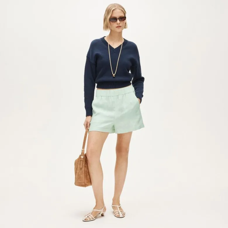 Tropez short in linen