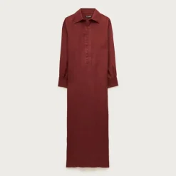 Tunic dress in linen