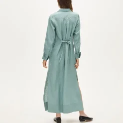 Tunic dress in linen