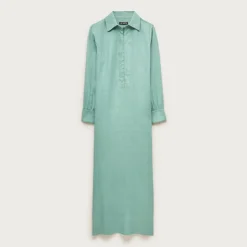 Tunic dress in linen