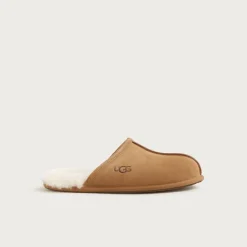 UGG® scuff slippers in suede