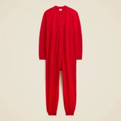 Union suit in premium-weight cotton
