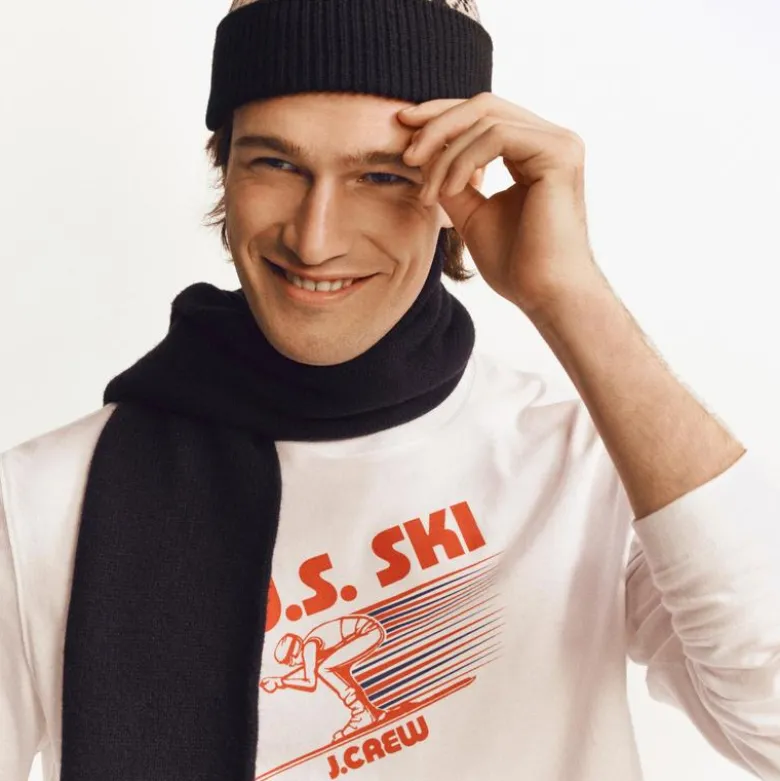 U.S. Ski & Snowboard by J.Crew long-sleeve premium-weight graphic T-shirt