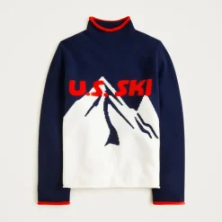 U.S. Ski & Snowboard by J.Crew Alps Rollneck™ sweater in wool