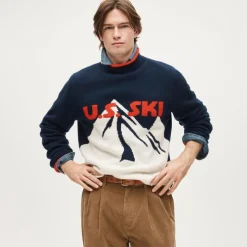 U.S. Ski & Snowboard by J.Crew Alps Rollneck™ sweater in wool