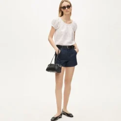 Utility denim short