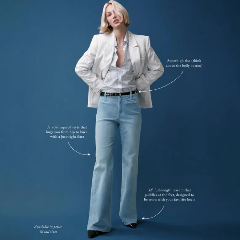 Vintage flare pant in corduroy