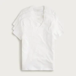 V-neck undershirts three-pack