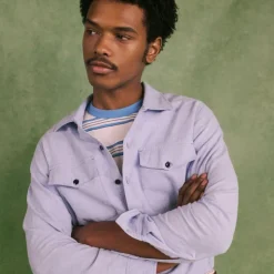 Wallace & Barnes chambray workshirt in hemp-cotton blend