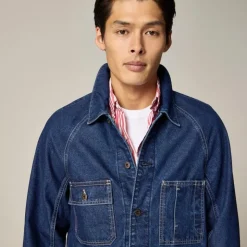 Wallace & Barnes chore jacket in Japanese denim