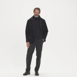 Wallace & Barnes CPO shirt in wool blend