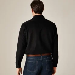 Wallace & Barnes CPO shirt in wool blend