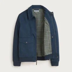 Wallace & Barnes flight jacket in cotton chino