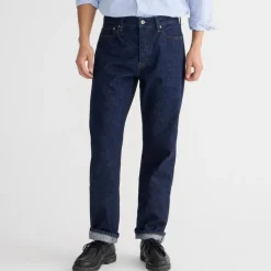 Wallace & Barnes straight-fit jean in Japanese selvedge denim