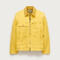 Wallace & Barnes zip-front chore jacket
