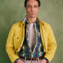 Wallace & Barnes zip-front chore jacket