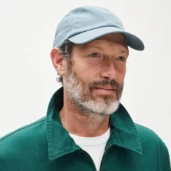 Washed canvas baseball cap