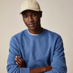 Washed canvas baseball cap