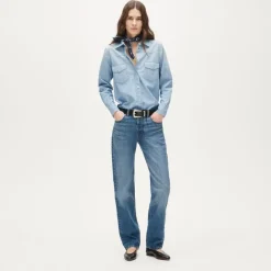 Western straight jean