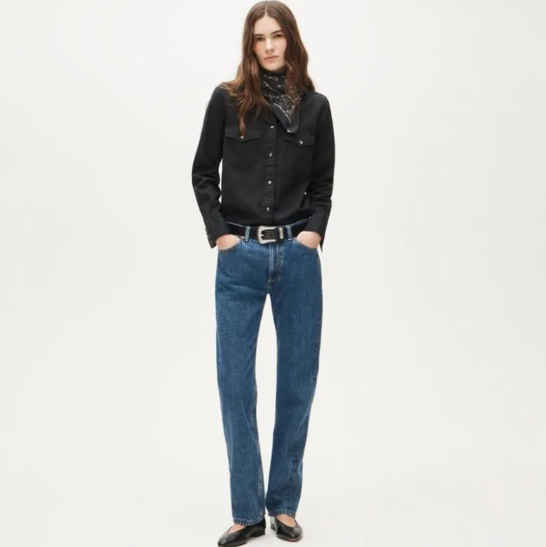 Women's Lee® X J.Crew Jules garment-dyed western shirt