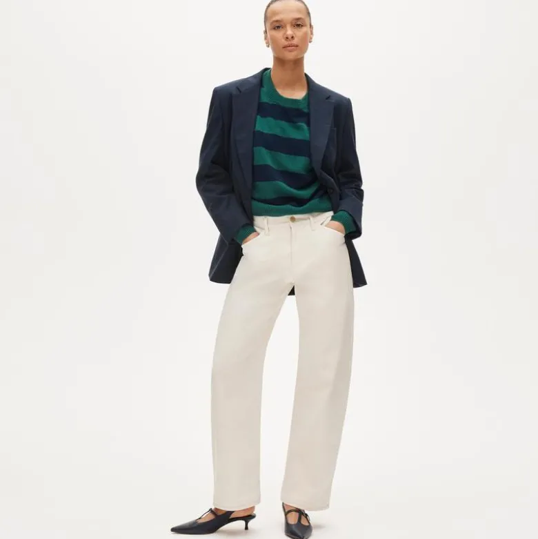 Zoe barrel pant in chino