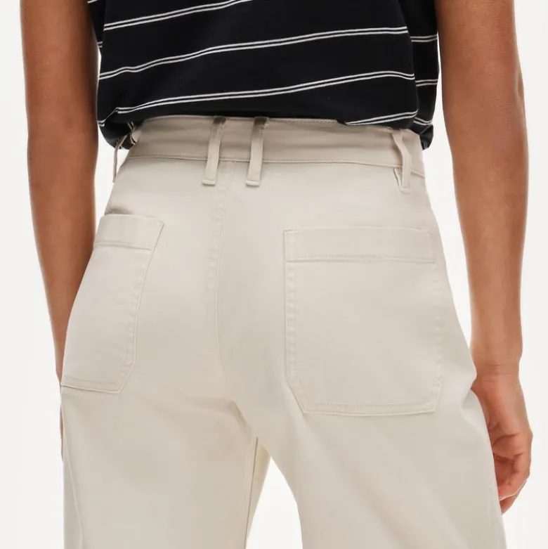 Zoe barrel pant in chino